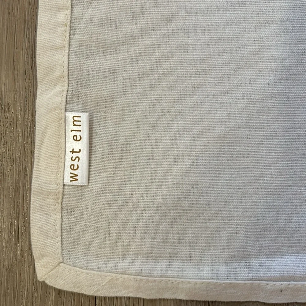 WEST ELM tea towel